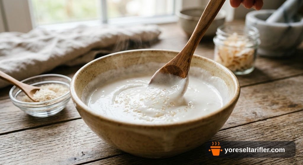 Süzme Kıvamında Vegan Hindistan Cevizi Yoğurdu Tarifi — Adım 3