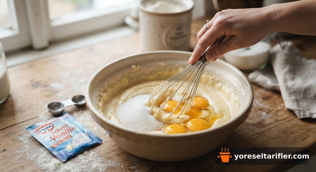 Süzme Yoğurtlu Sade Cheesecake Tarifi — Adım 6