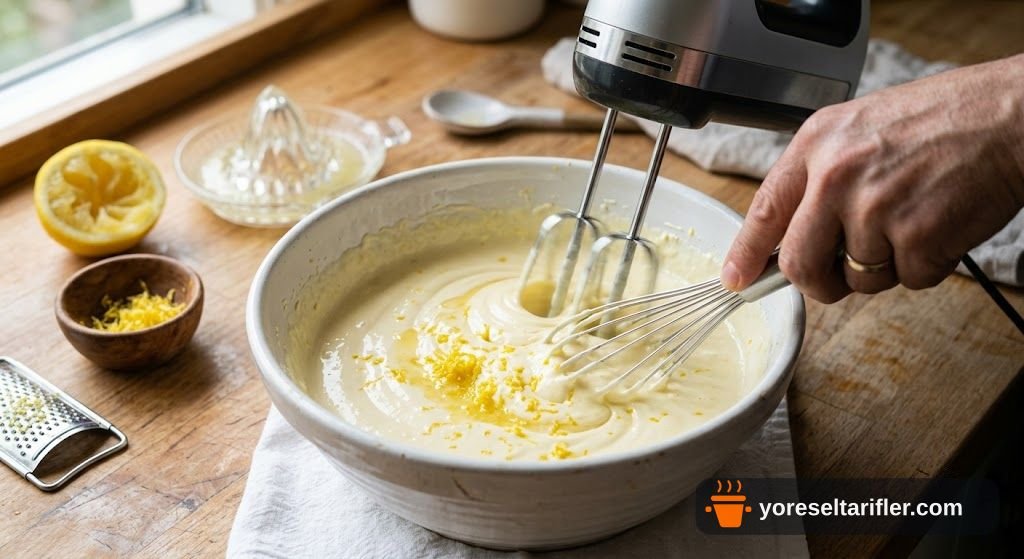 Süzme Yoğurtlu Sade Cheesecake Tarifi — Adım 7