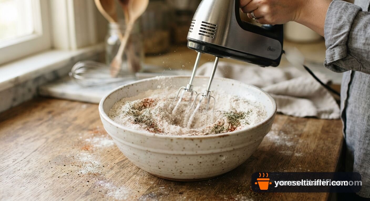 Tahin Kremalı Kek Tarifi — Adım 2