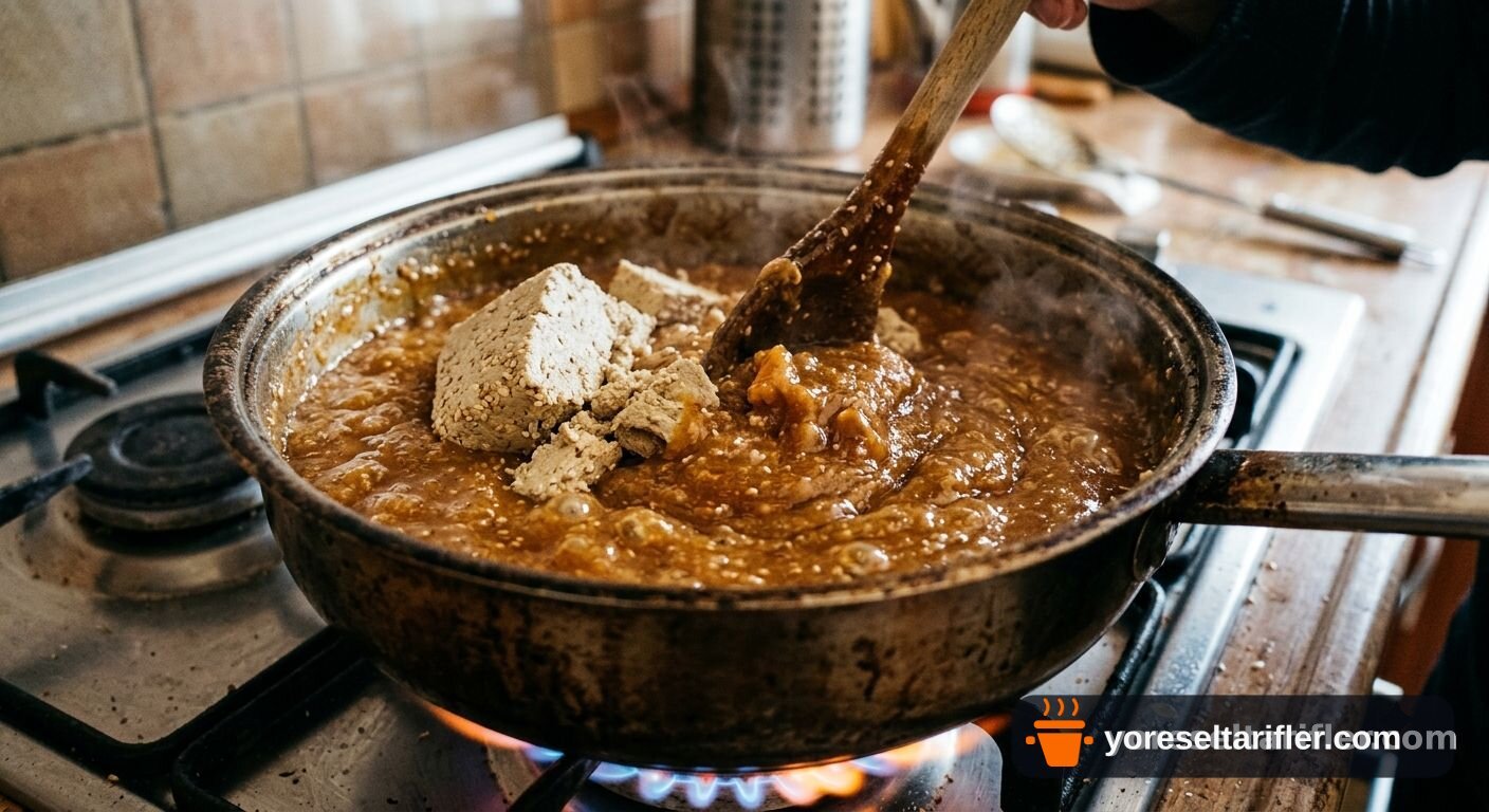 Tahin Kremalı Kek Tarifi — Adım 6