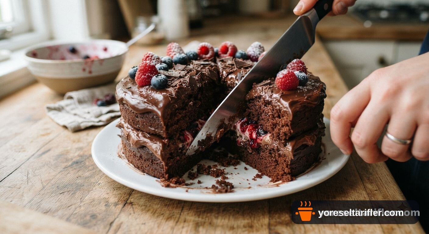 Tahin Kremalı Kek Tarifi — Adım 8