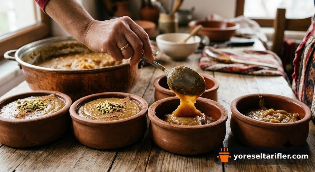 Tahinli Fırın Helvası Tarifi — Adım 8