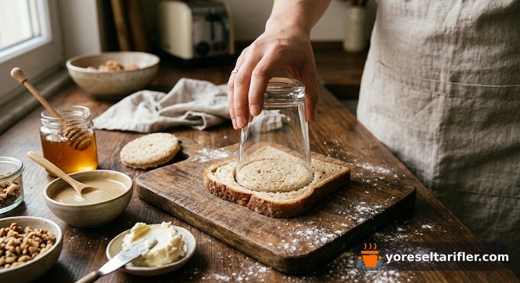 Tahinli Kaymaklı Tost Tarifi — Adım 1