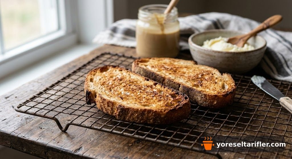 Tahinli Kaymaklı Tost Tarifi — Adım 3