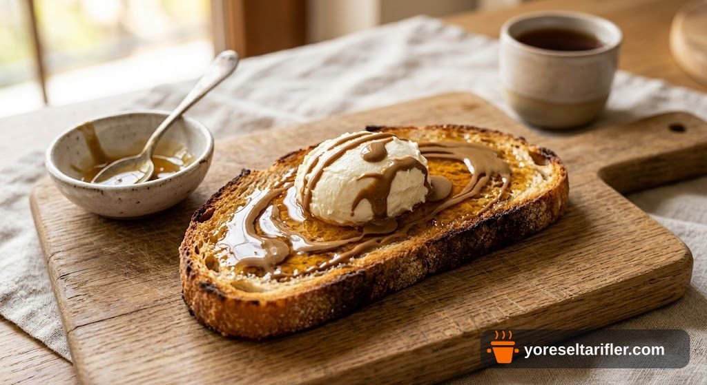 Tahinli Kaymaklı Tost Tarifi — Adım 5