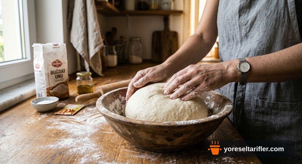 Tahinli Leblebili Kurabiye Tarifi — Adım 2