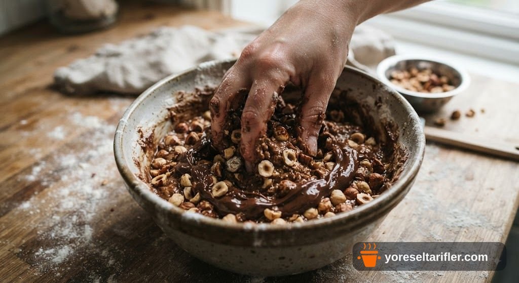 Tahinli Muzlu Dondurmalı Truffle Tarifi — Adım 16