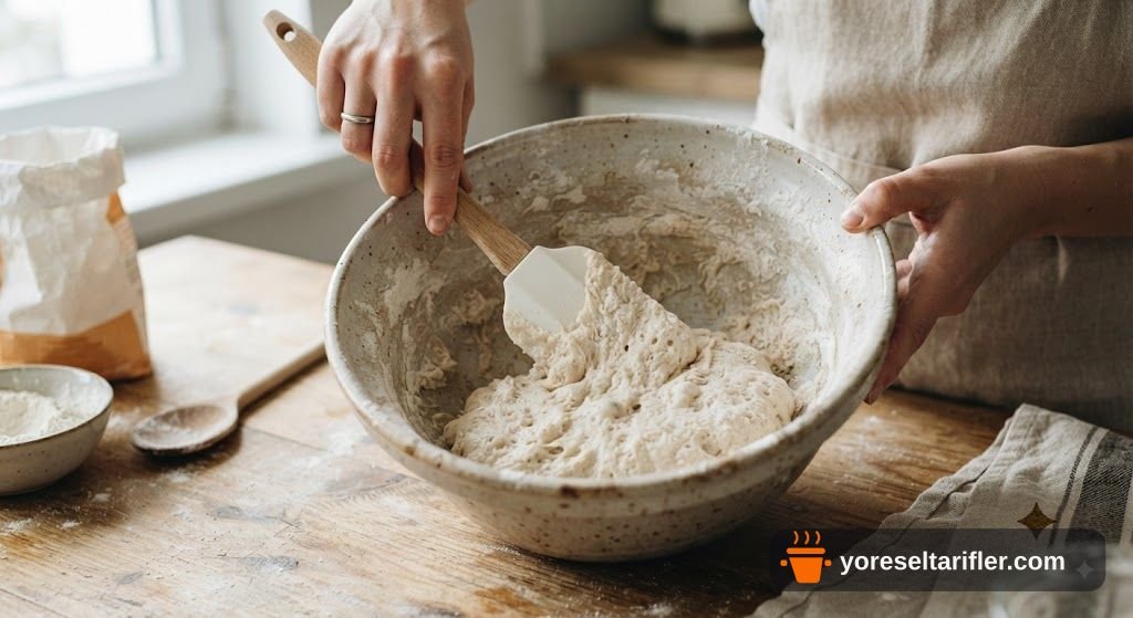 Tam Buğday Sandviç Ekmeği Tarifi — Adım 3