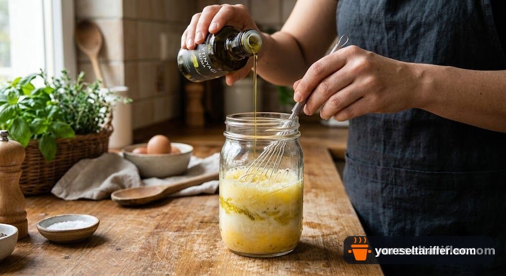 Tam Buğday Unuyla Krem Şerit Pancake Tarifi — Adım 2