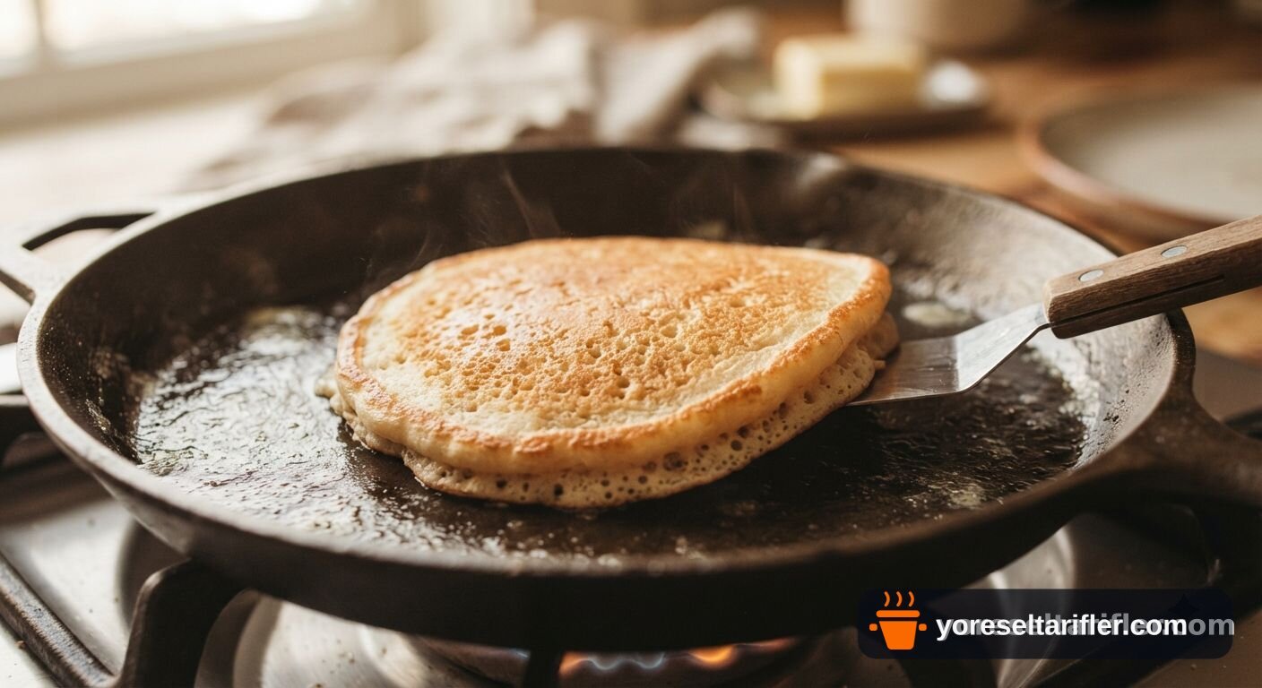 Tam Buğday Unuyla Krem Şerit Pancake Tarifi — Adım 6