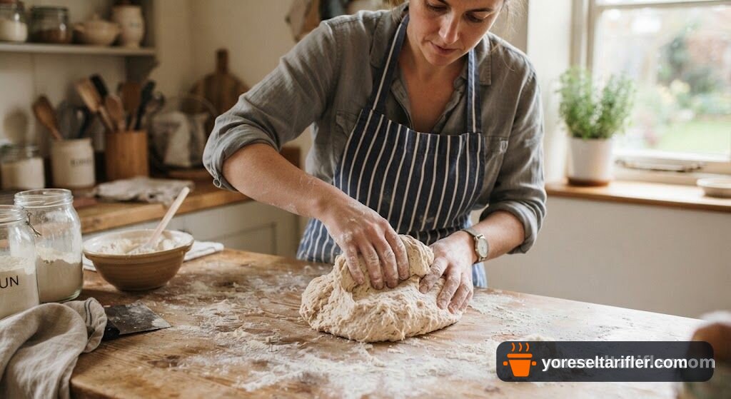 Tam Buğdaylı Ev Yapımı Simit Tarifi — Adım 2
