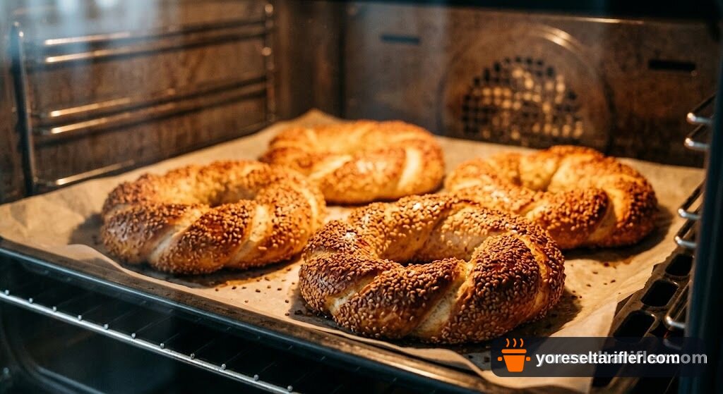 Tam Buğdaylı Ev Yapımı Simit Tarifi — Adım 8