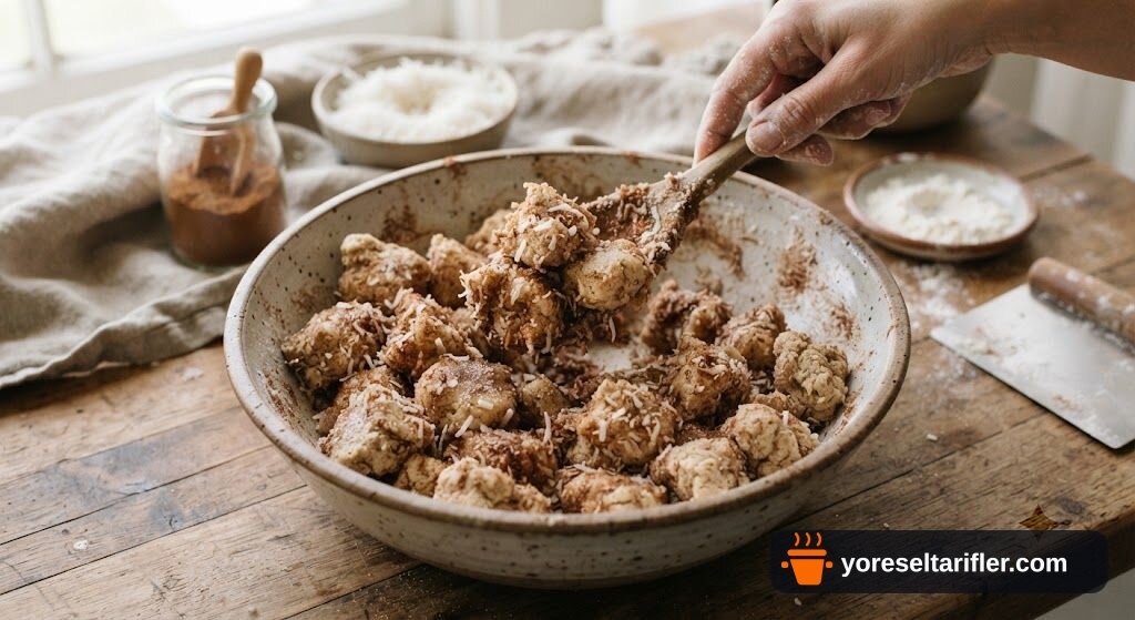 Tam Buğdaylı Şeftalili Tart Tarifi — Adım 6