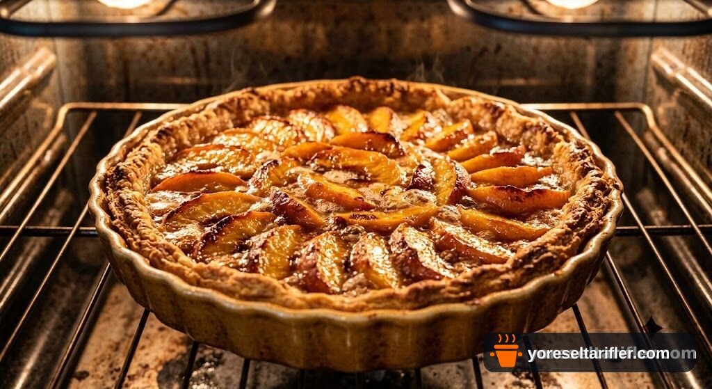 Tam Buğdaylı Şeftalili Tart Tarifi — Adım 7