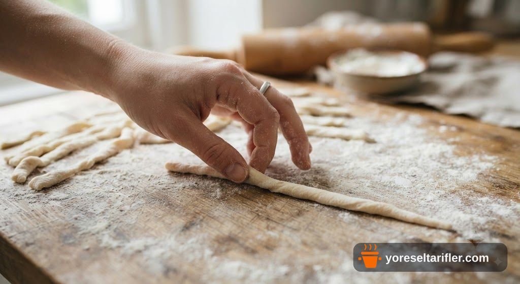 Tam Buğdaylı Zeytinyağlı Grissini Tarifi — Adım 6