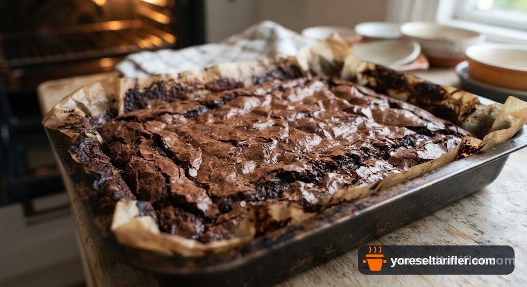 Yoğun Kakaolu Unsuz Brownie Tarifi — Adım 5