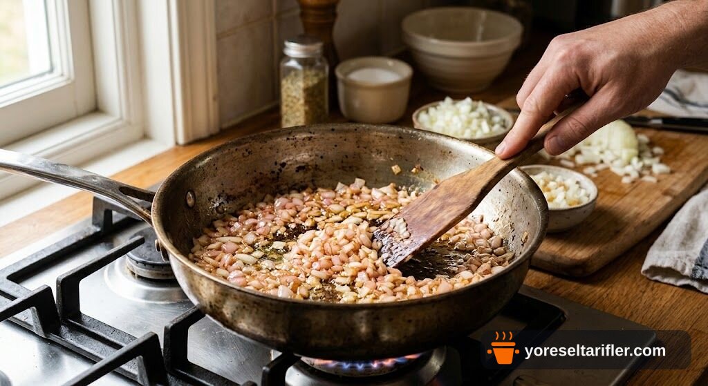 Tane Tane Fasulyeli Turşu Pilavı Tarifi — Adım 1