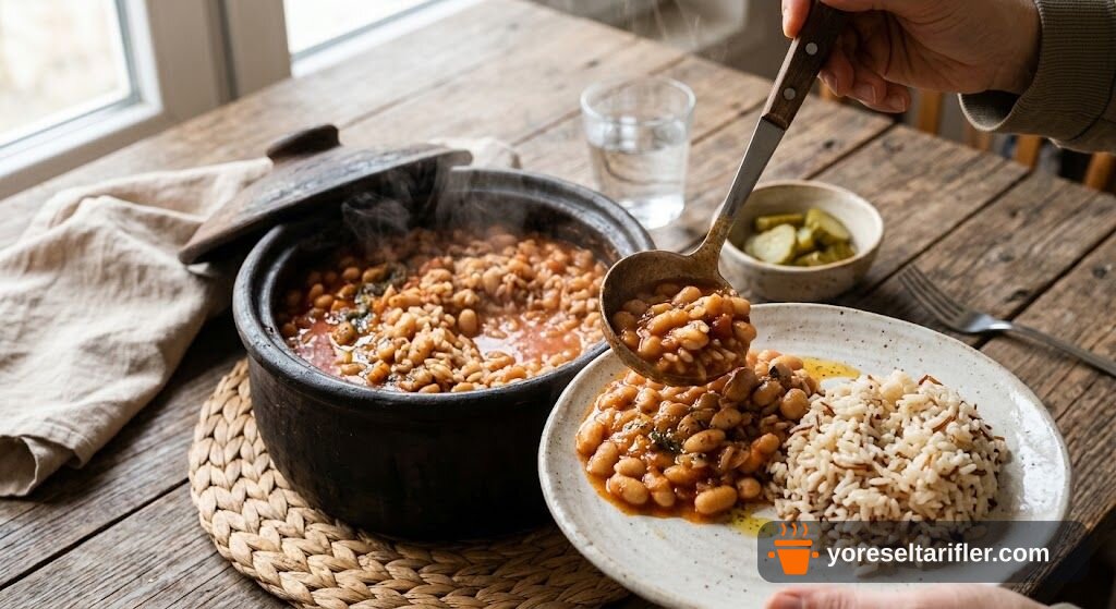 Tane Tane Fasulyeli Turşu Pilavı Tarifi — Adım 4