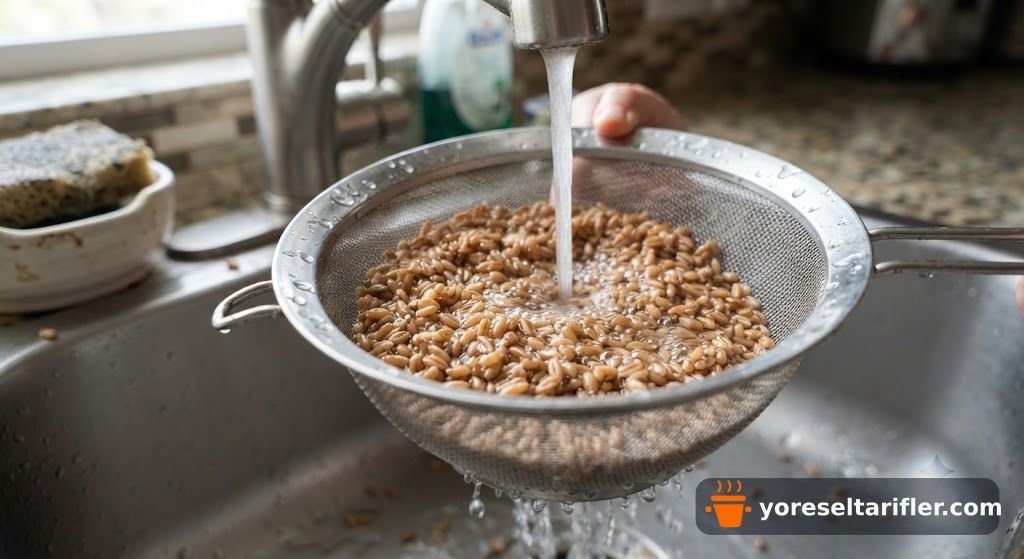 Tane Tane Kavurmalı Buğday Pilavı Tarifi — Adım 2