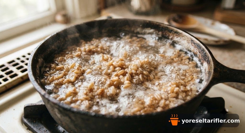 Tane Tane Kavurmalı Buğday Pilavı Tarifi — Adım 3