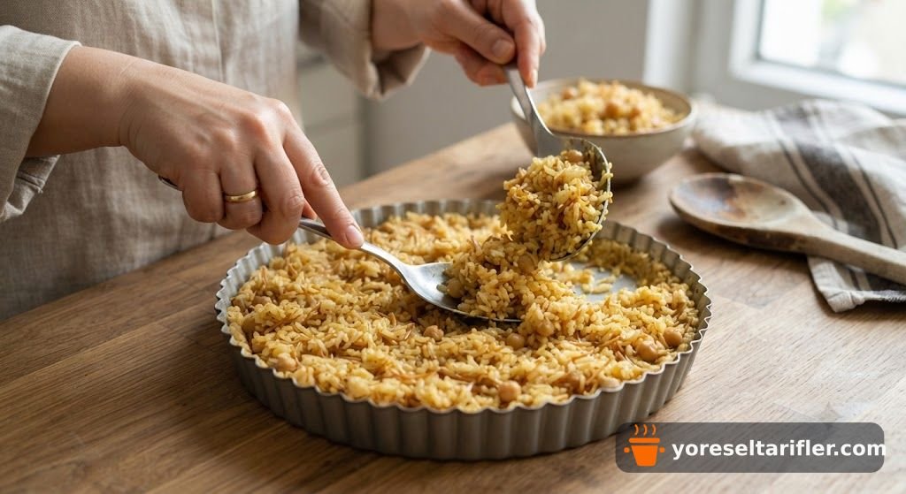 Tane Tane Kavurmalı Buğday Pilavı Tarifi — Adım 7