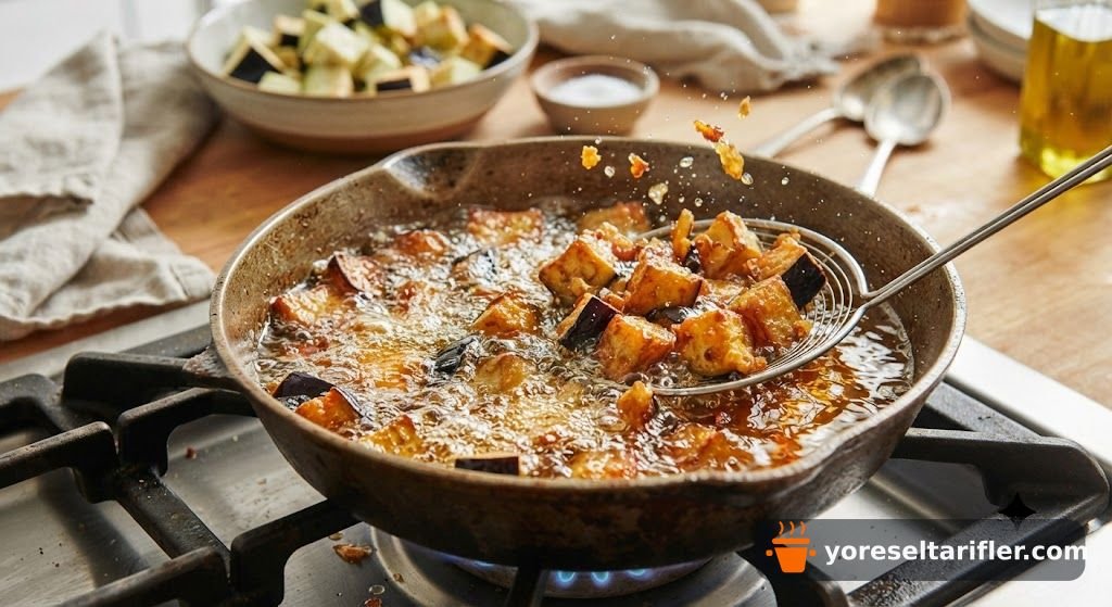 Tane Tane Patlıcanlı Şehriye Pilavı Tarifi — Adım 4