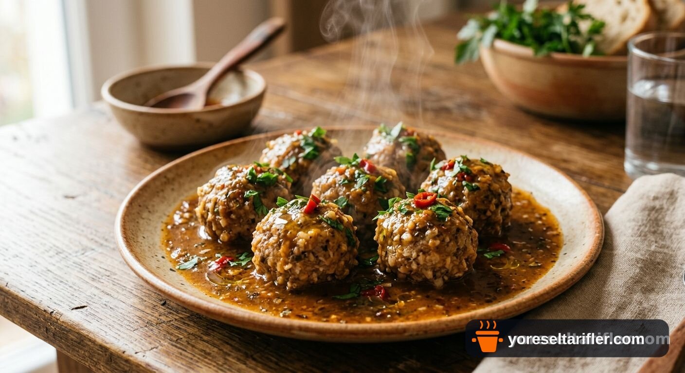 Tarhanalı Pirinç Köftesi Tarifi — Adım 6