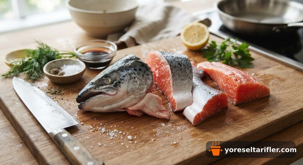 Tavada Hafif Soya Soslu Somon Tarifi — Adım 1