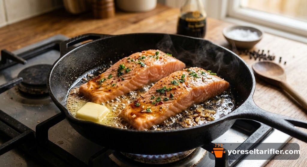 Tavada Hafif Soya Soslu Somon Tarifi — Adım 2