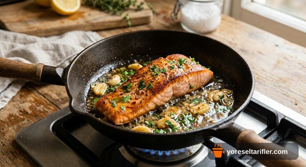 Tavada Hafif Soya Soslu Somon Tarifi — Adım 4