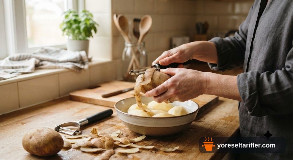 Tavada Patatesli Pizza Tarifi — Adım 1
