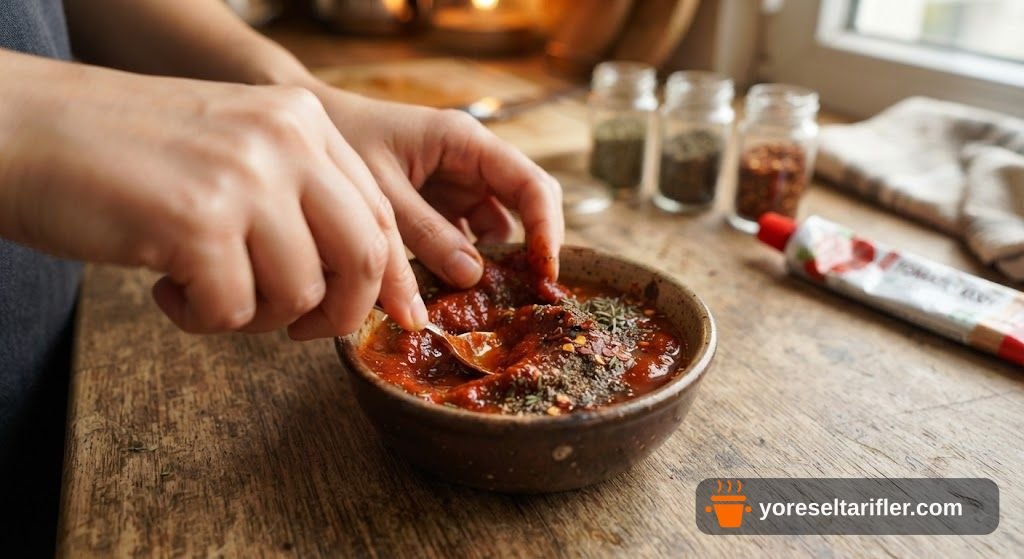 Tavada Şipşak Pizza Tarifi — Adım 4