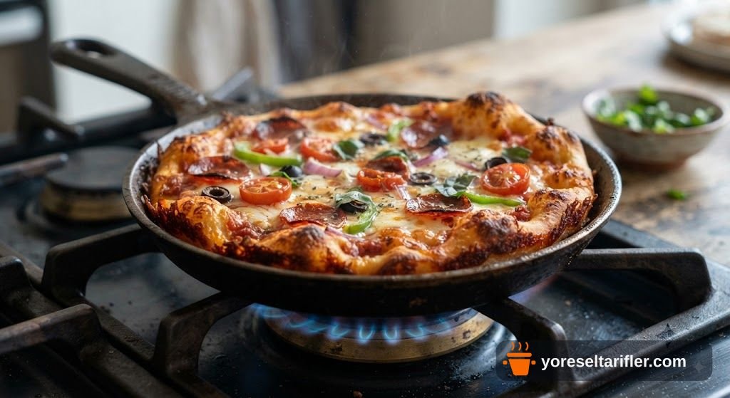 Tavada Şipşak Pizza Tarifi — Adım 7