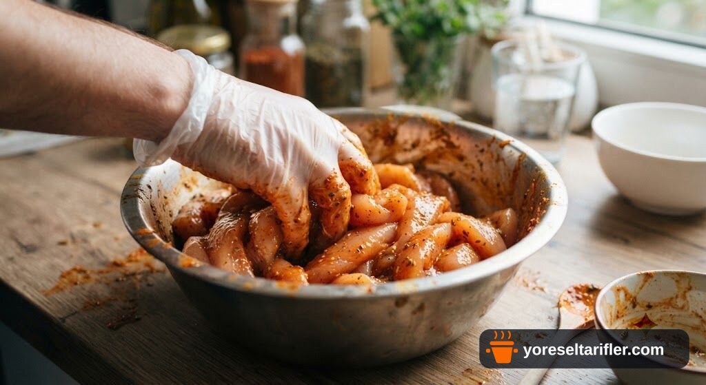 Tavuk Göğsü Döner Tarifi — Adım 3