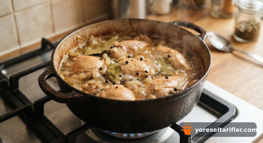 Tavuk Kapama Tarifi — Adım 2