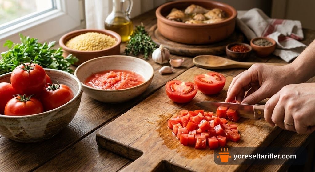 Tavuklu Bulgur Pilavı Tarifi — Adım 3