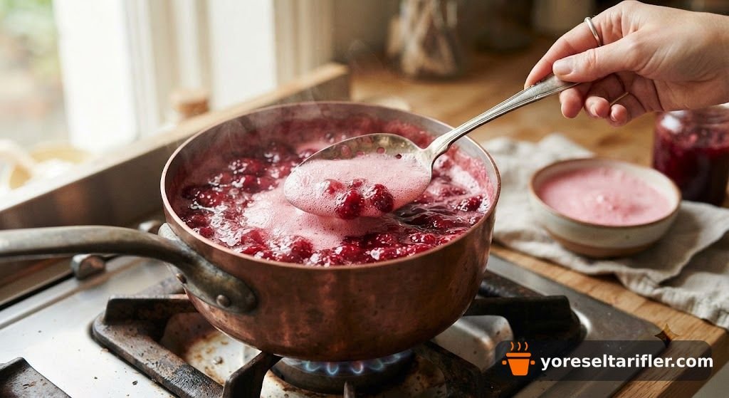 Taze Çileklerle Hazırlanan Aromatik Reçel Tarifi — Adım 6