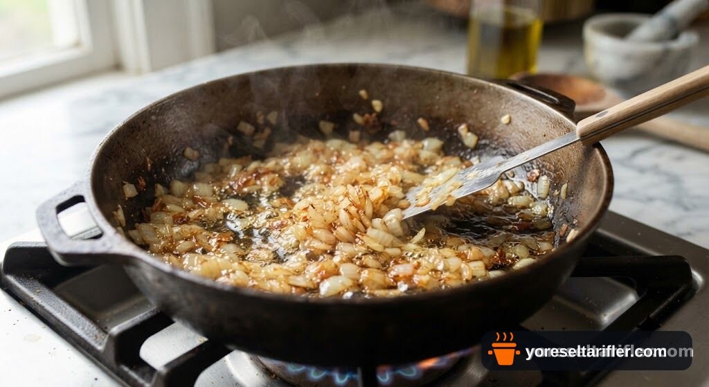 Taze Fasulyeyle Doyumlu Borani Tarifi — Adım 1