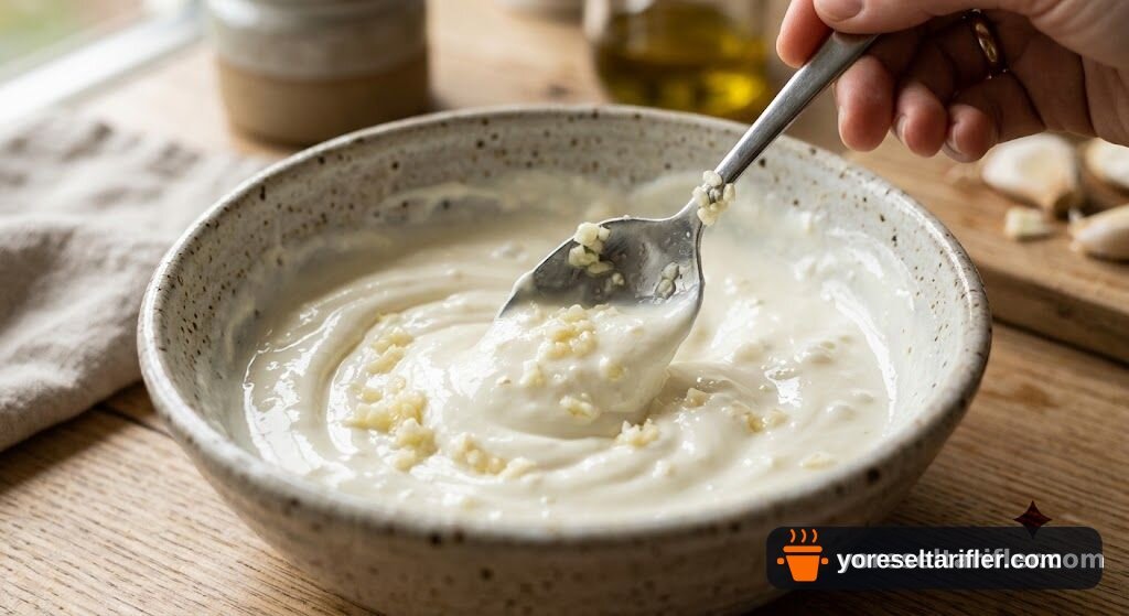 Taze Fasulyeyle Doyumlu Borani Tarifi — Adım 4