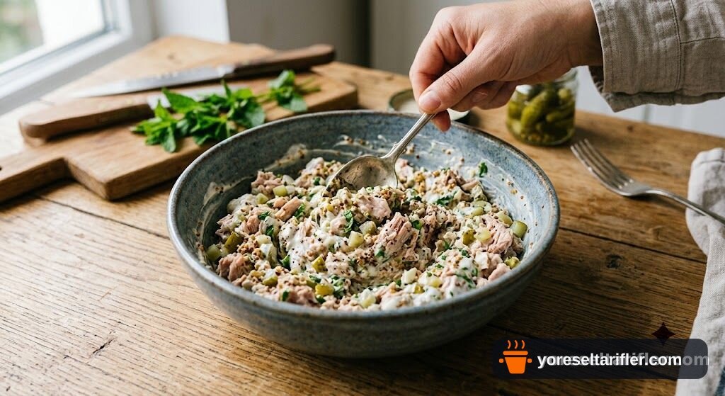 Ton Balıklı Sandviç Tarifi — Adım 2
