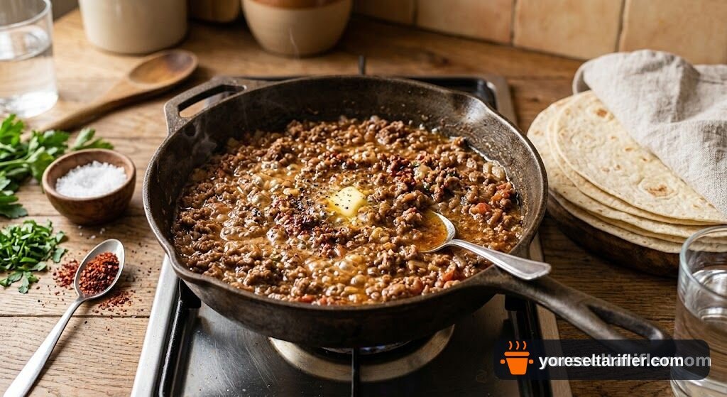Tortilla Ekmeğinden Kayseri Yağlaması Tarifi — Adım 3