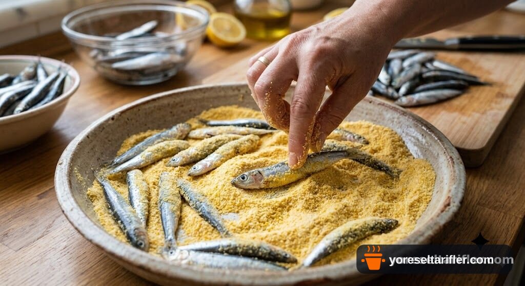 Trabzon Hamsi Tava Tarifi — Adım 3