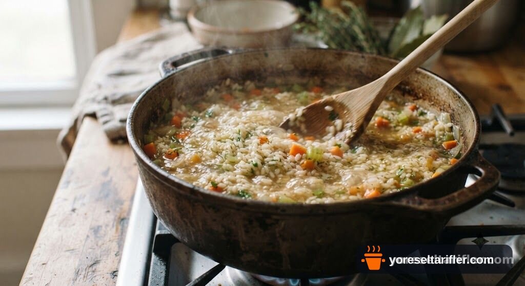 Trüf Kokulu İtalyan Risotto Tarifi — Adım 5