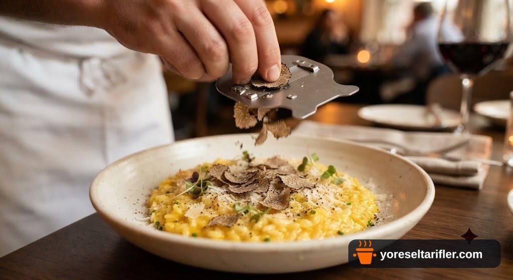 Trüf Kokulu İtalyan Risotto Tarifi — Adım 9
