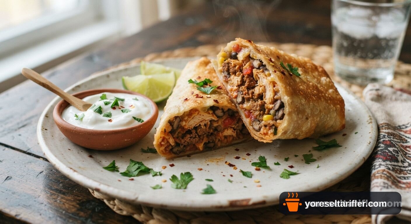 Türk İşi Burrito Tarifi — Adım 3