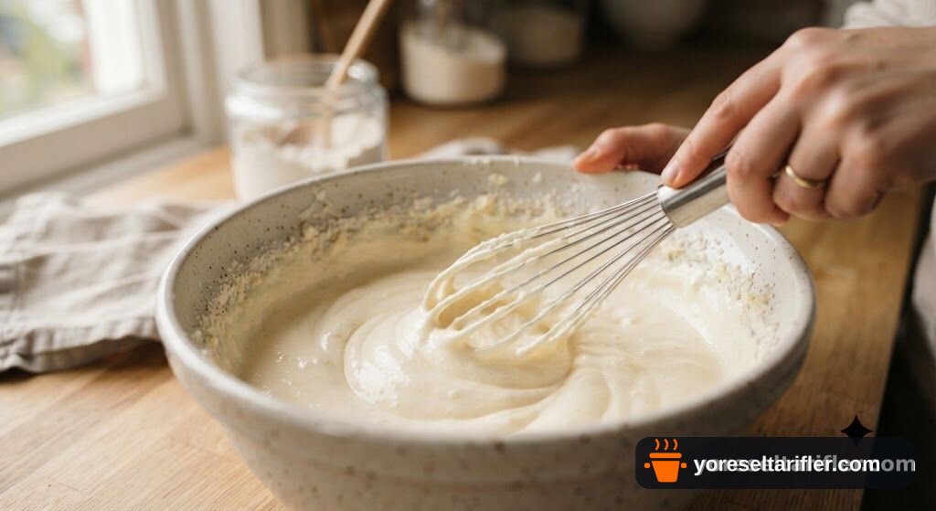 Türk Kahvesi Aromalı Çekirdek Kurabiye Tarifi — Adım 1