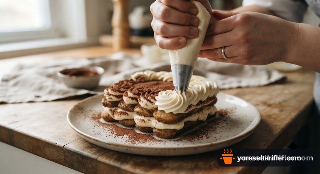 Türk Usulü Labneli Tiramisu Tarifi — Adım 11