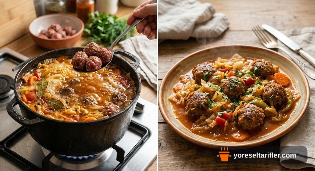 Turşu Kabab Köfte Patlıcan Tarifi — Adım 8