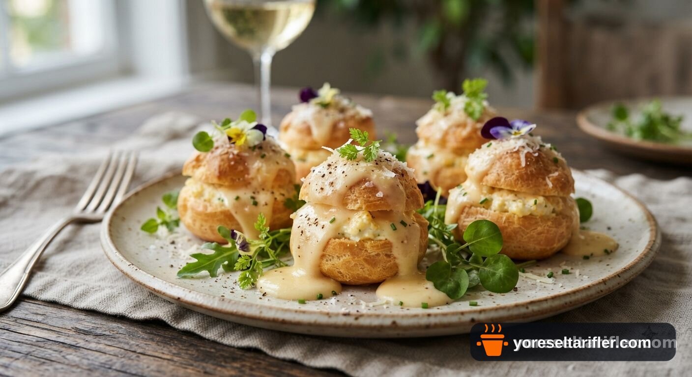 Tuzlu Profiterol Tarifi — Adım 8